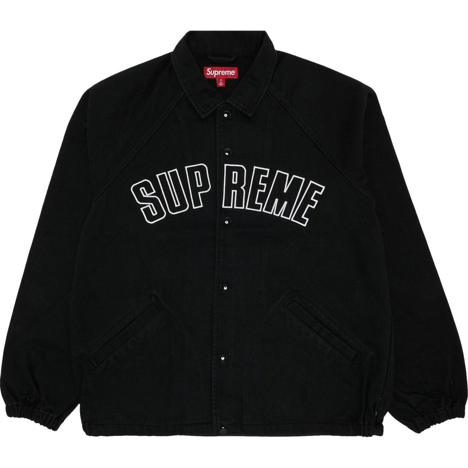 Куртка Supreme Arc Denim Coaches, черный
