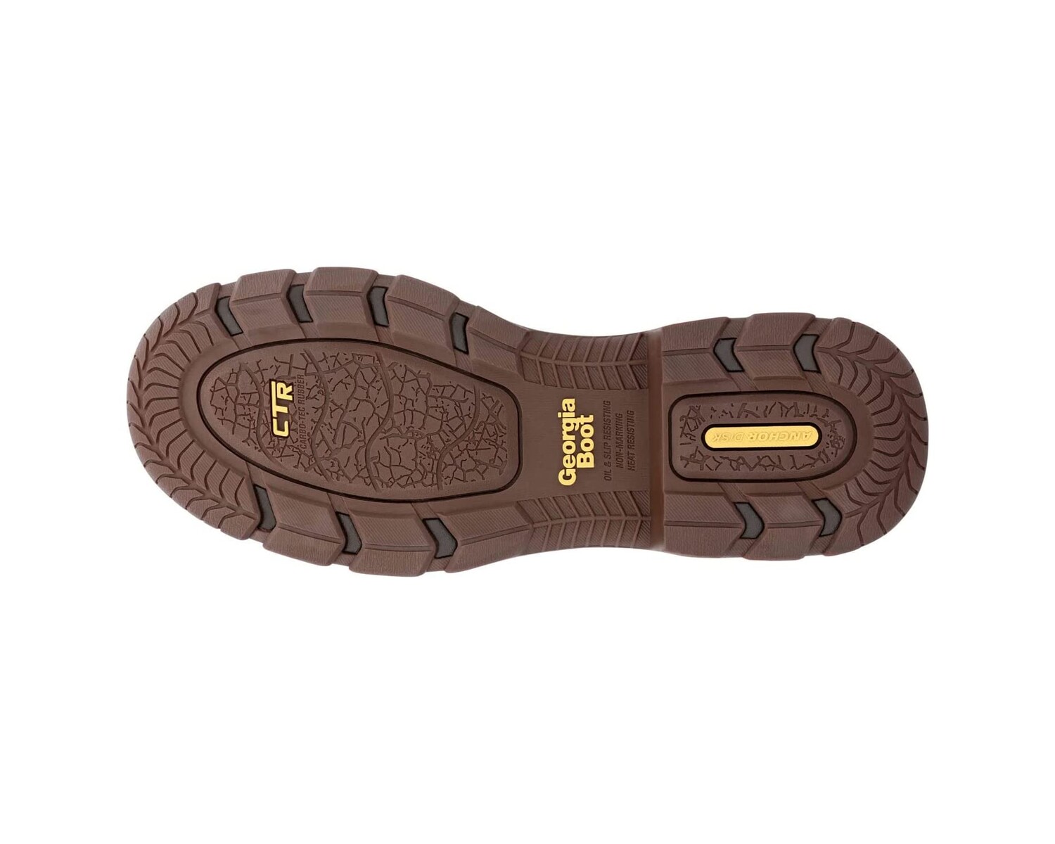 

Ботинки Athens Superlyte Chelsea Moc Toe Georgia Boot, коричневый