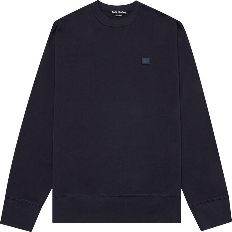 

Толстовка Acne Studios Crewneck Sweatshirt 'Navy', синий