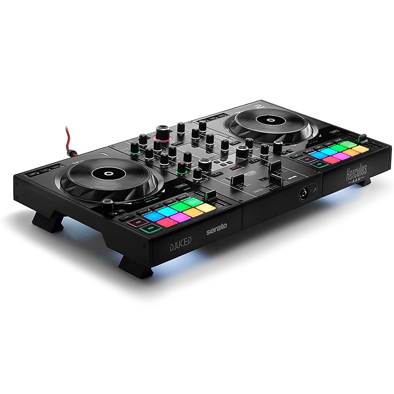цена Hercules DJ DJControl Inpulse 500 2-канальный DJ-контроллер Hercules Stands DJC-INP-500