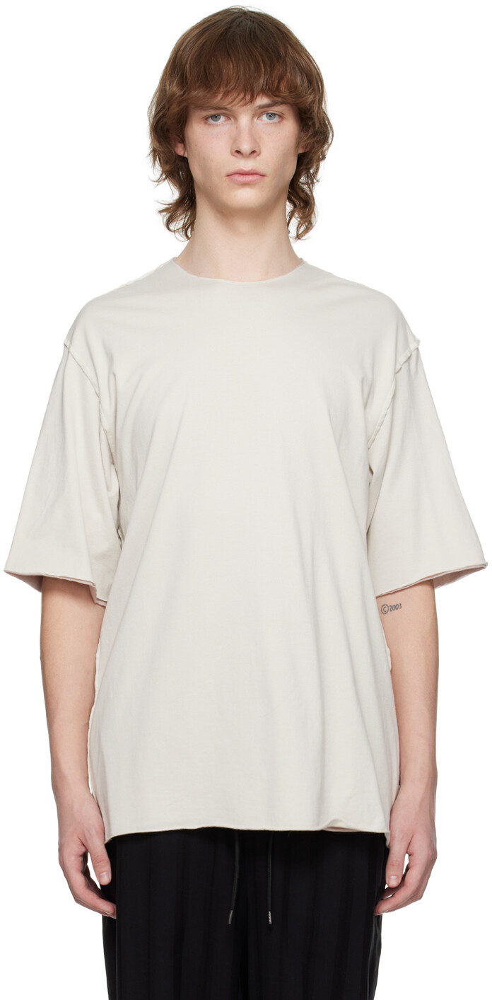 

Футболка Off-White с необработанными краями ATTACHMENT