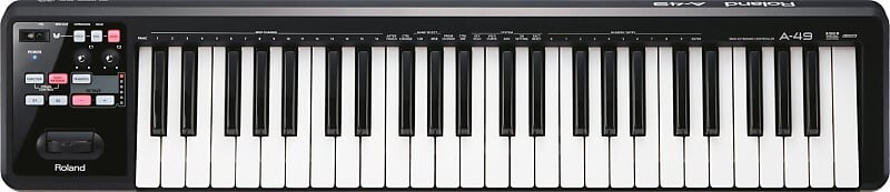 Roland A-49-BK MIDI Keyboard Controller USB Black A 49 New //ARMENS//