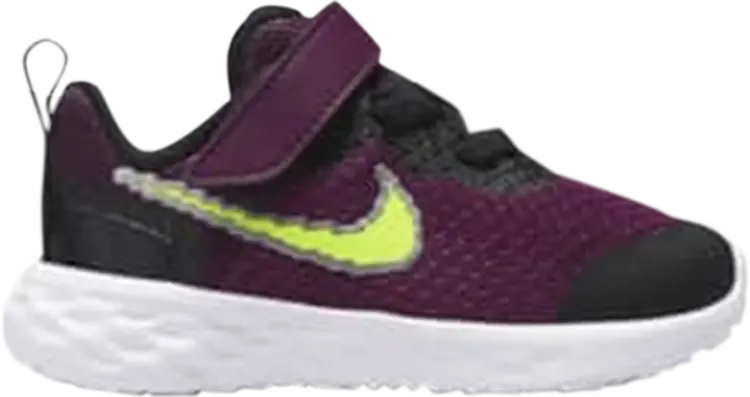 

Кроссовки Nike Revolution 6 SE TD 'Sangria Black Volt', красный