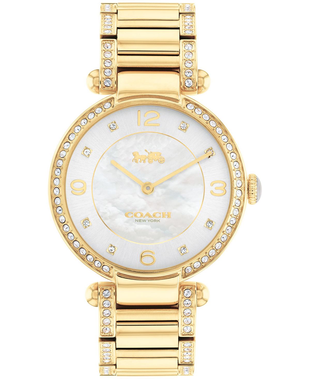 Женские часы cary с браслетом из нержавеющей стали 34 мм COACH цена и фото