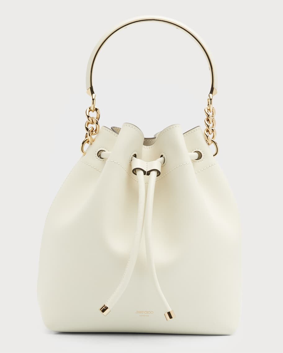 

Кожаная сумка Bon Bon с верхней ручкой Jimmy Choo