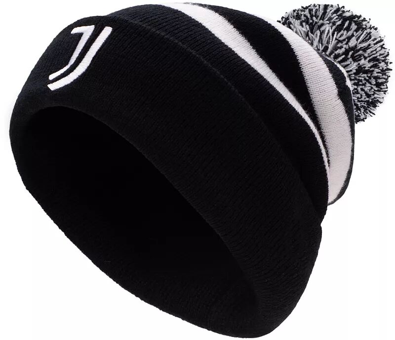 Черная вязаная шапка с помпоном Fan Ink для взрослых Juventus 2023 Aspen