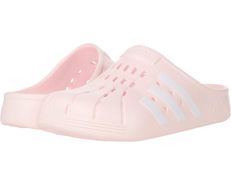 Сабо Adilette Clog, цвет Pink Tint/Footwear White/Pink Tint Adidas