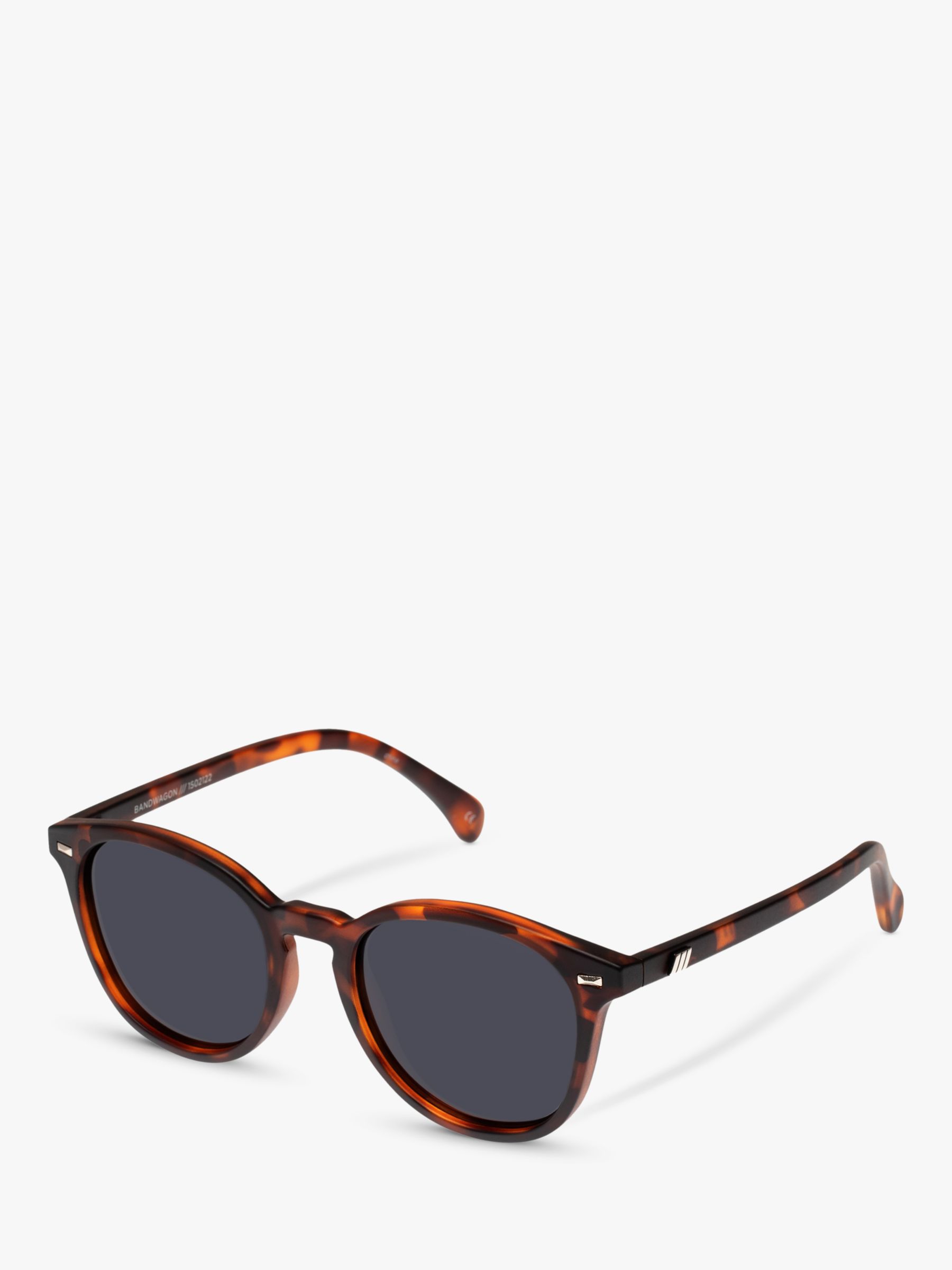 L5000144 Круглые поляризованные солнцезащитные очки унисекс Bandwagon Le Specs, черепаховый/черный