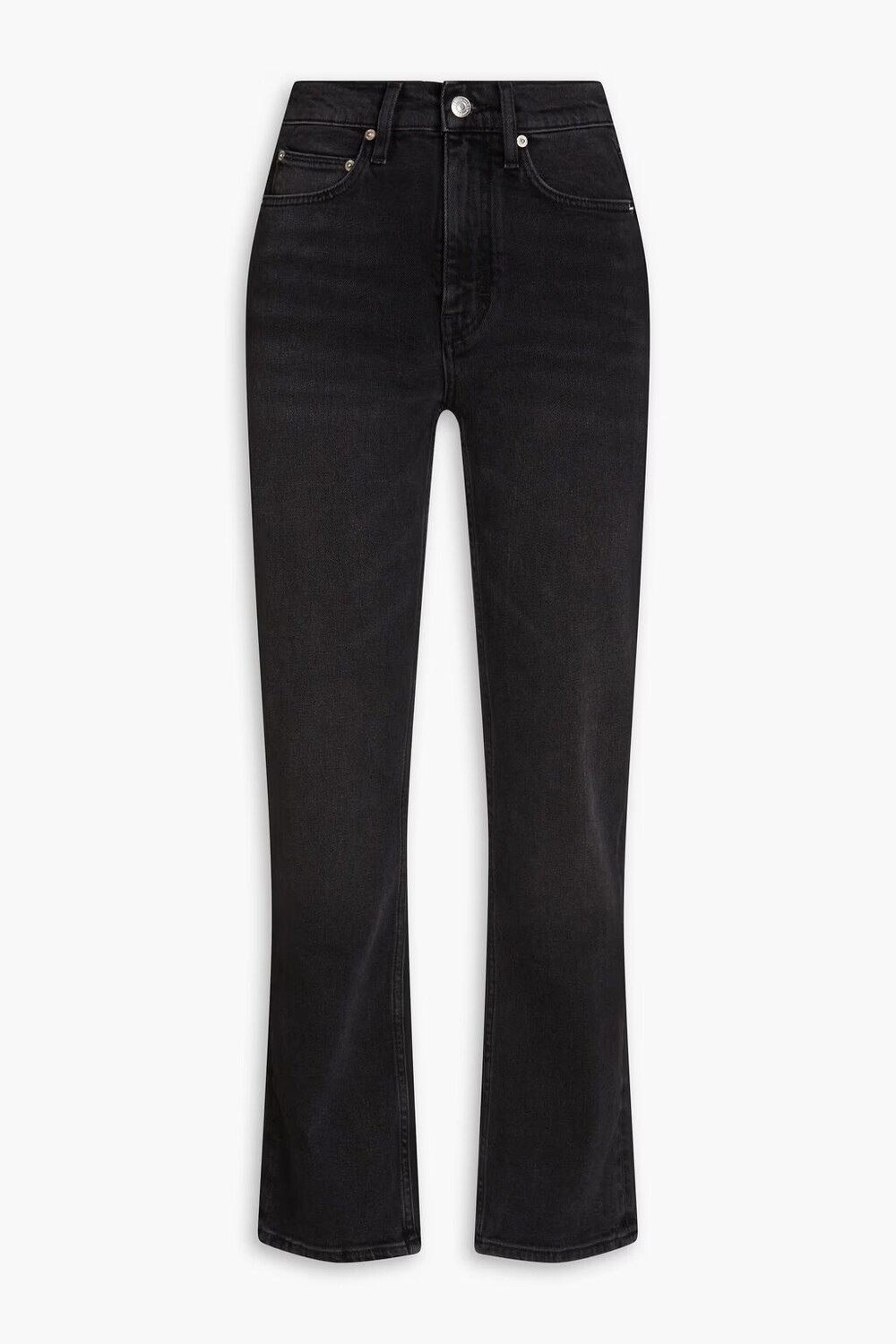 

Джинсы Bootcut с высокой посадкой Maje, черный
