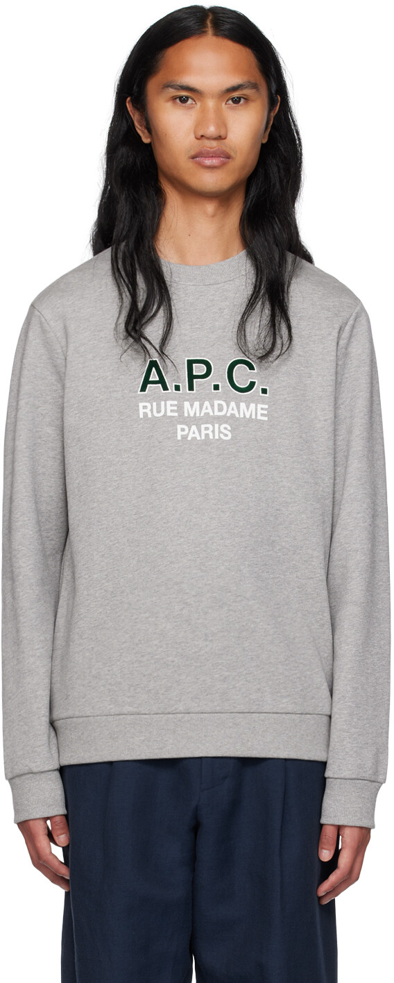

Серый свитшот «Мадам» A.P.C.