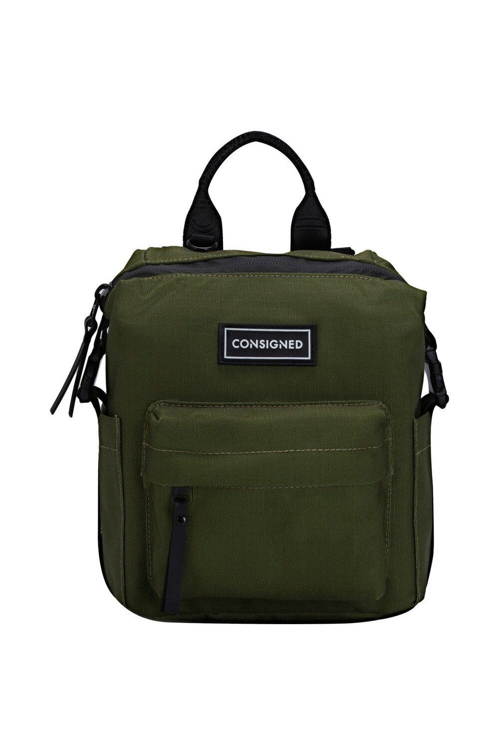 

Рюкзак Lamont XS с передним карманом Consigned, зеленый