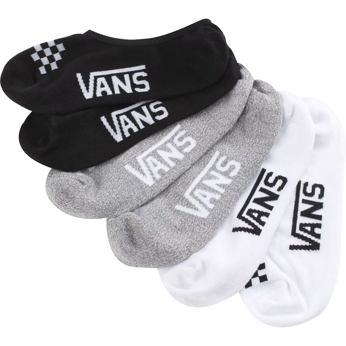 

Классические носки canoodle в ассортименте — 3 шт. Vans, мультиколор
