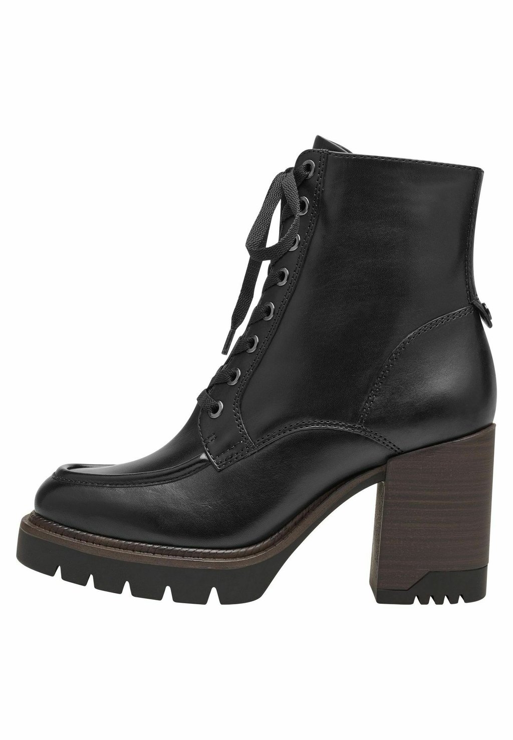 Ботинки на платформе Tamaris, цвет black leather