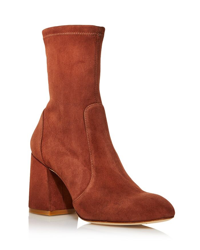 

Женские сапоги Flareblock 85 без застежек на высоком каблуке Stuart Weitzman