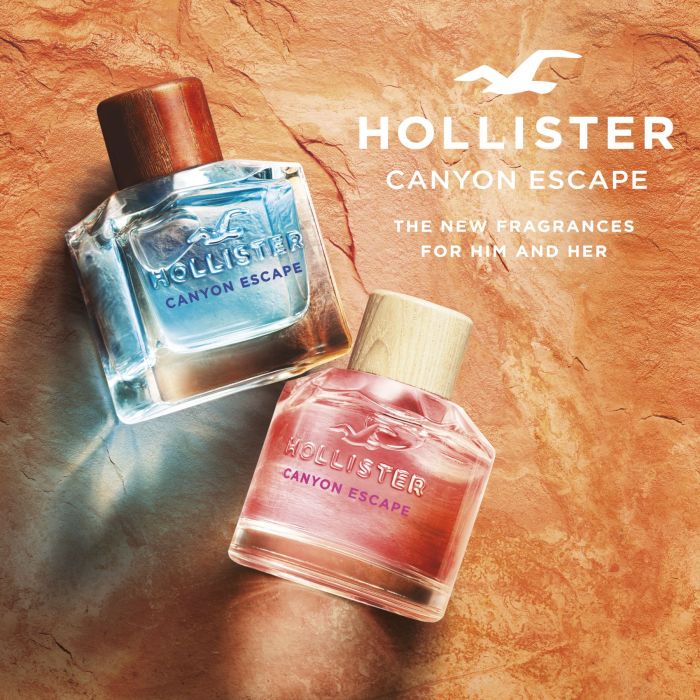 Hollister canyon. Духи Hollister Canyon Escape. Hollister Canyon Escape духи 100. Escape туалетная вода мужская. Hollister Canyon Escape man EDT 100 ml.