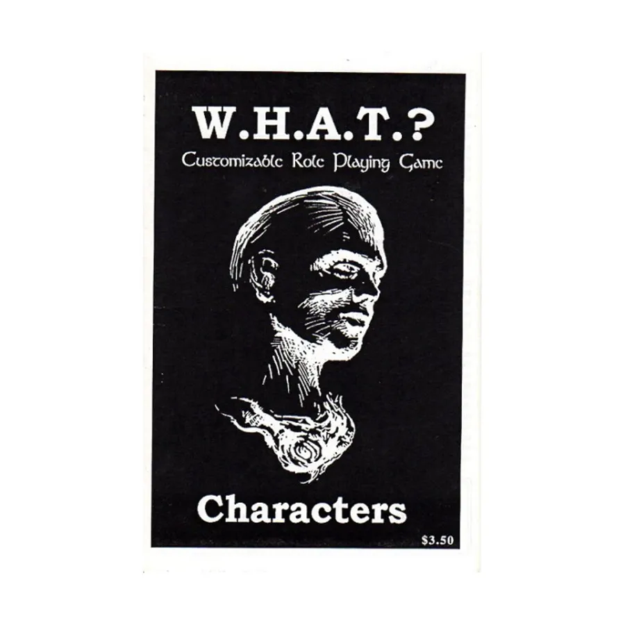 

Characters, W.H.A.T. - The Worlds of Heroes & Tyrants RPG, мягкая обложка