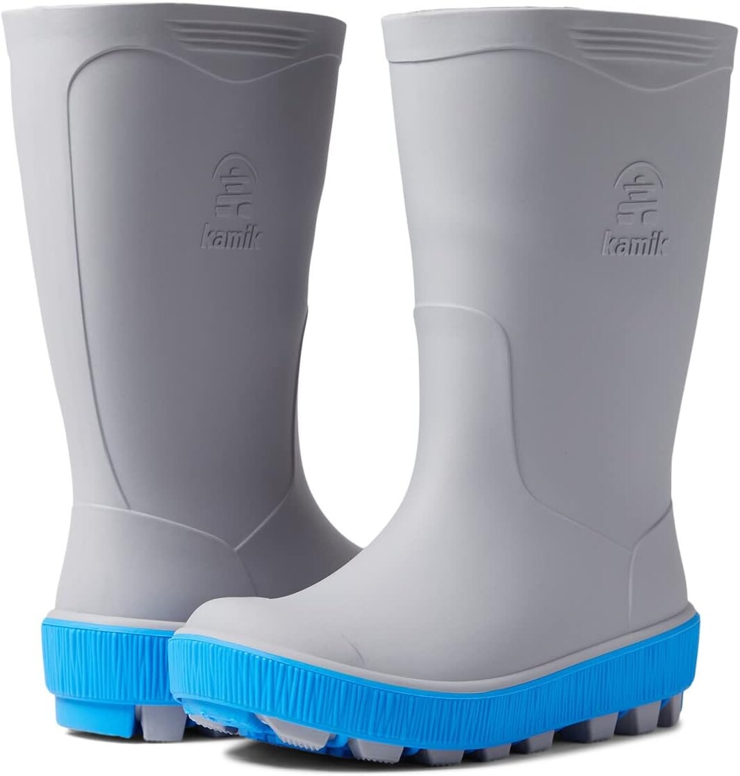 

Резиновые сапоги Riptide Kamik, цвет Gray/Light Blue