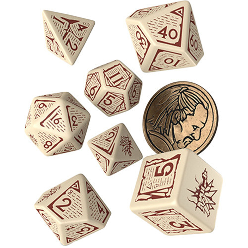 

Аксессуары Q-Workshop The Witcher Dice Set: Vesemir - The Old Wolf