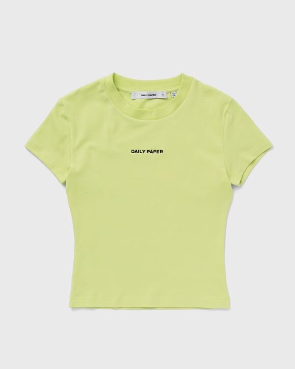 

Топ Daily Paper Logotype Cropped Ss Tee, цвет daiquiri green
