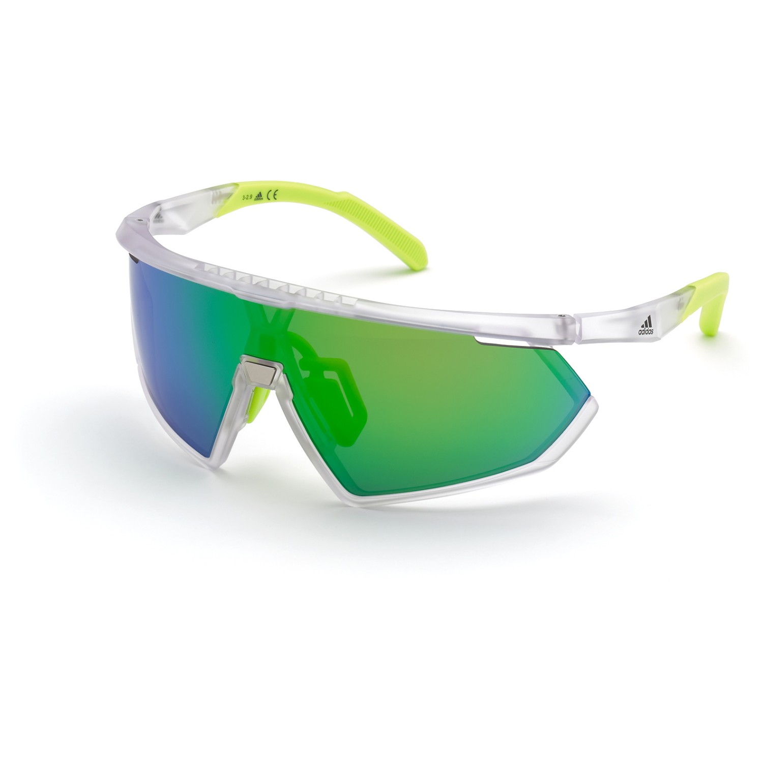 Велосипедные очки Adidas SP0001 Mirror S3 (VLT 11%) + Extra Lens S1, цвет Crystal