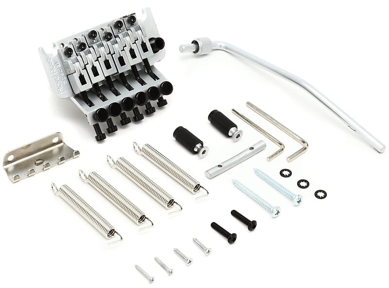 

Тремоло-система специальной серии Floyd Rose FRTS1000S — Satin Chrome (2 шт.) в комплекте FRTS1000S=2