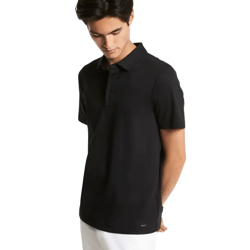 

Футболка-поло Michael Kors Cotton Polo, черный