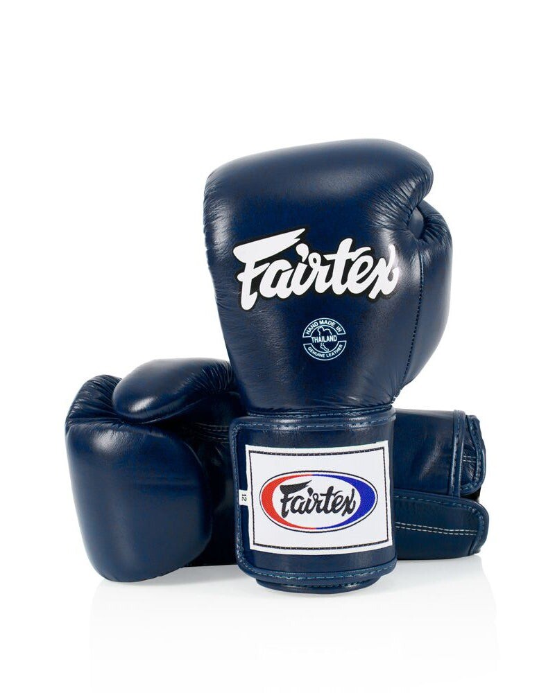 

Боксерские перчатки Fairtex Super Sparring, Locked Thumb, 18 oz., синий