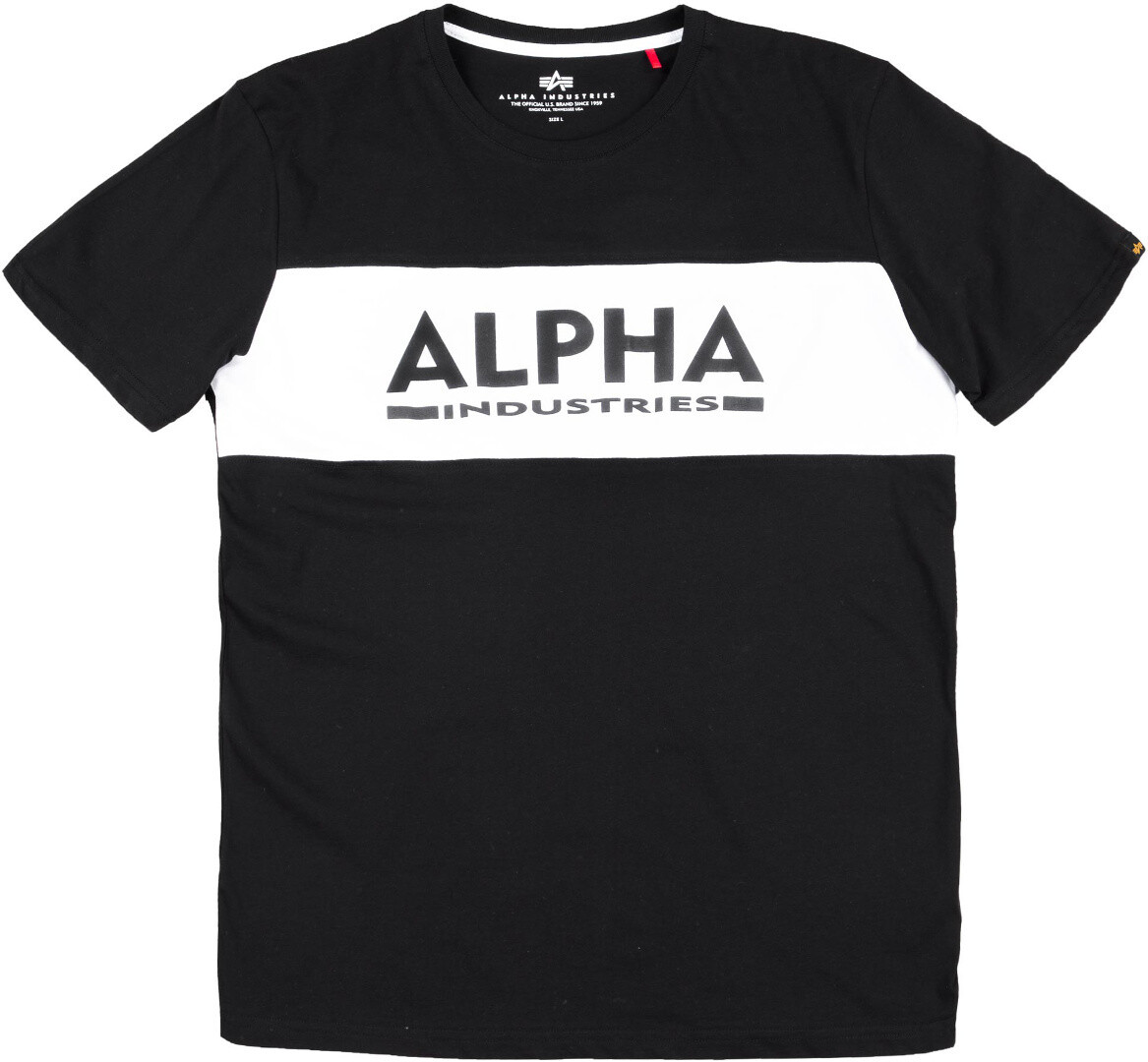 

Футболка Alpha Industries Alpha Inlay, черная