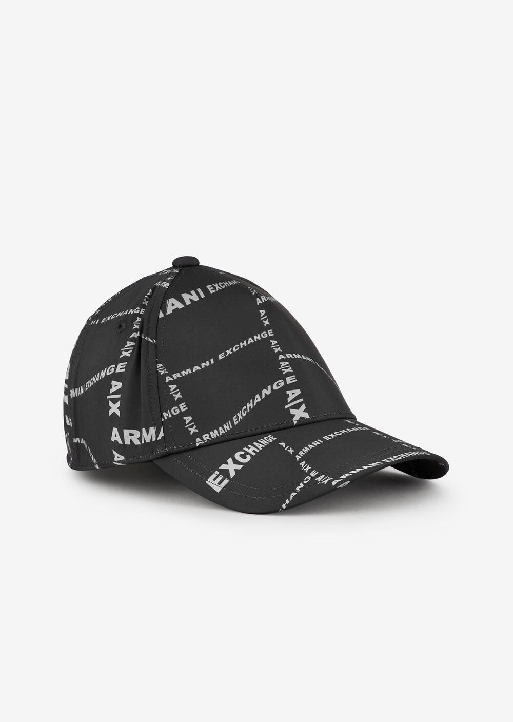 

Бейсболка из переработанной ткани Armani Exchange, черный