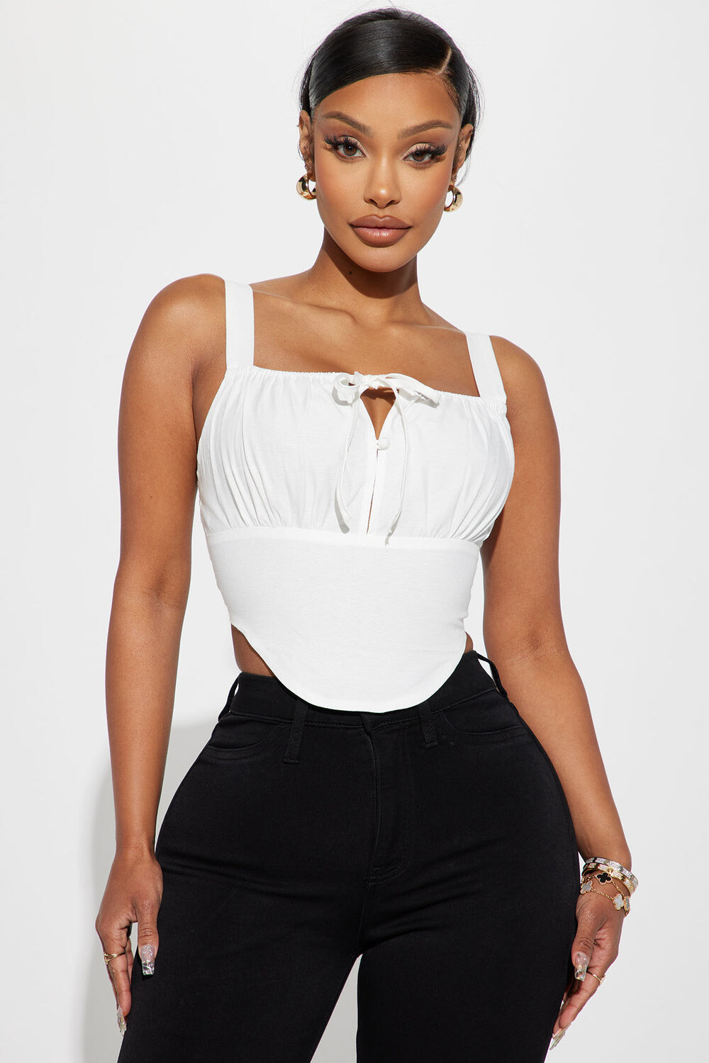 

Топ Fashion Nova LT4113, белый