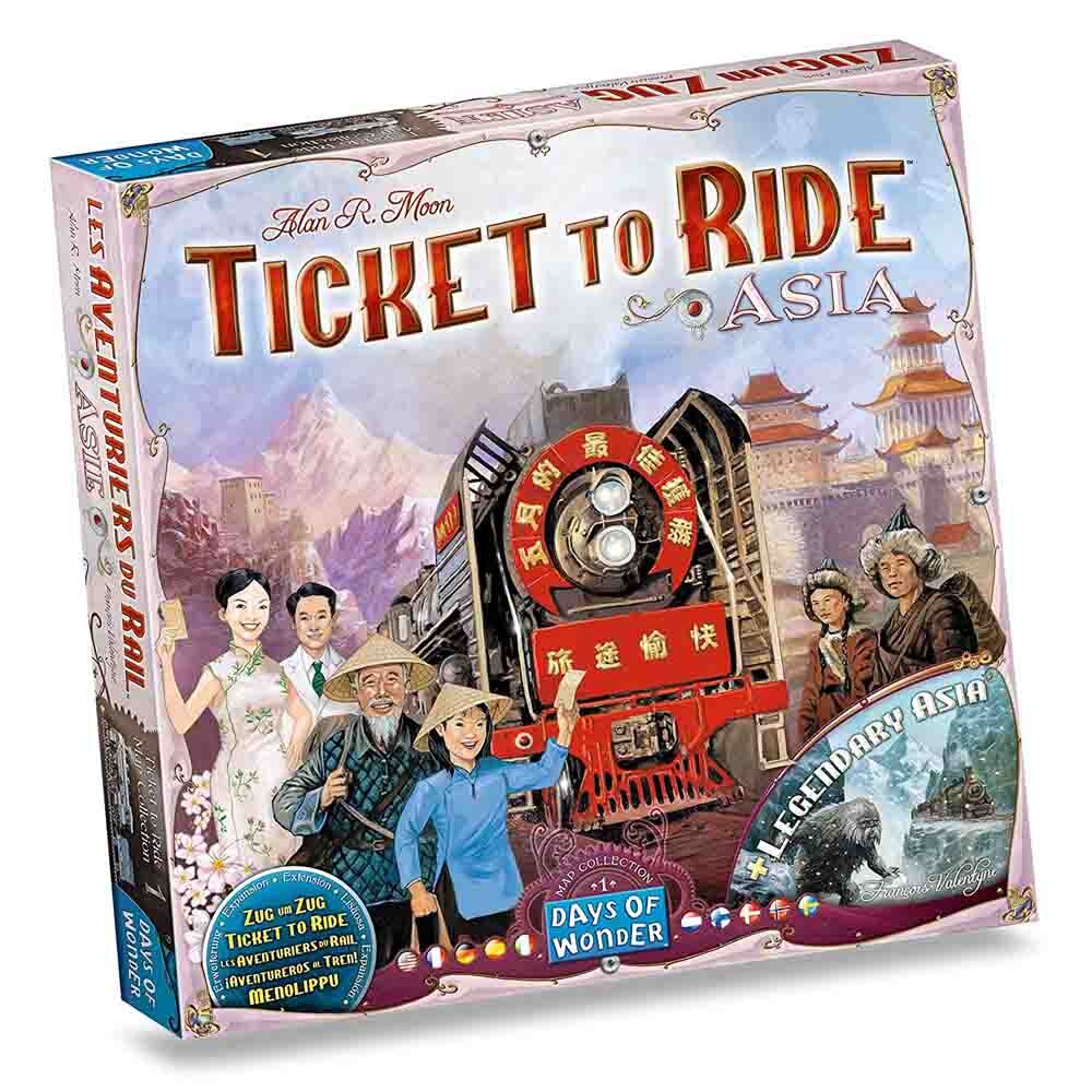 

Дополнение для настольной игры Days Of Wonder: Ticket to Ride Asia