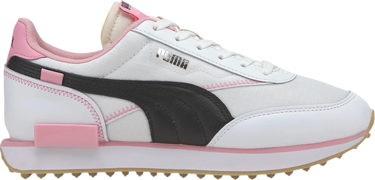 Кроссовки Puma Von Dutch x Future Rider Black Pink, белый
