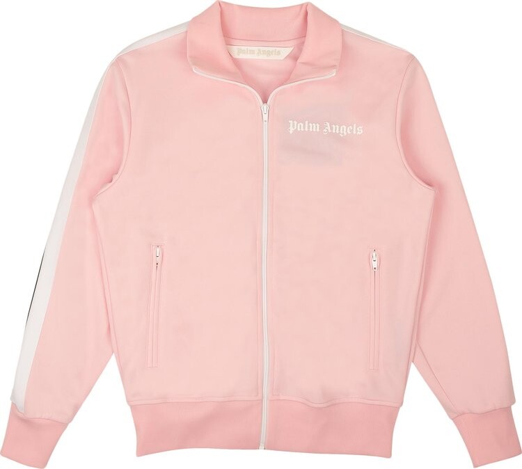 

Куртка Palm Angels Classic Track Jacket 'Almond Blossom/White', загар