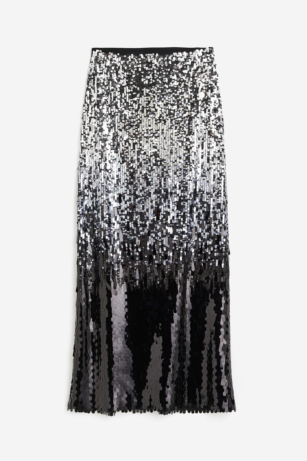 

Юбка H&M Sequin Maxi, черный