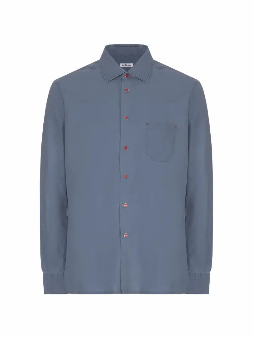 

Хлопковая рубашка Kiton