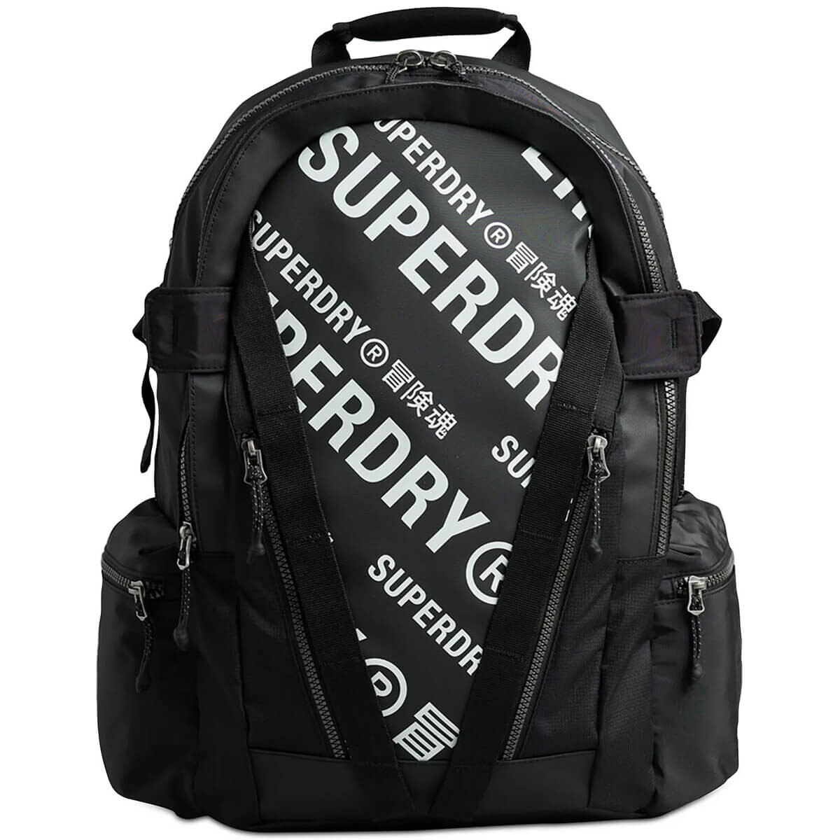 

Рюкзак Superdry Mountain Tarp Graphic, черный/белый