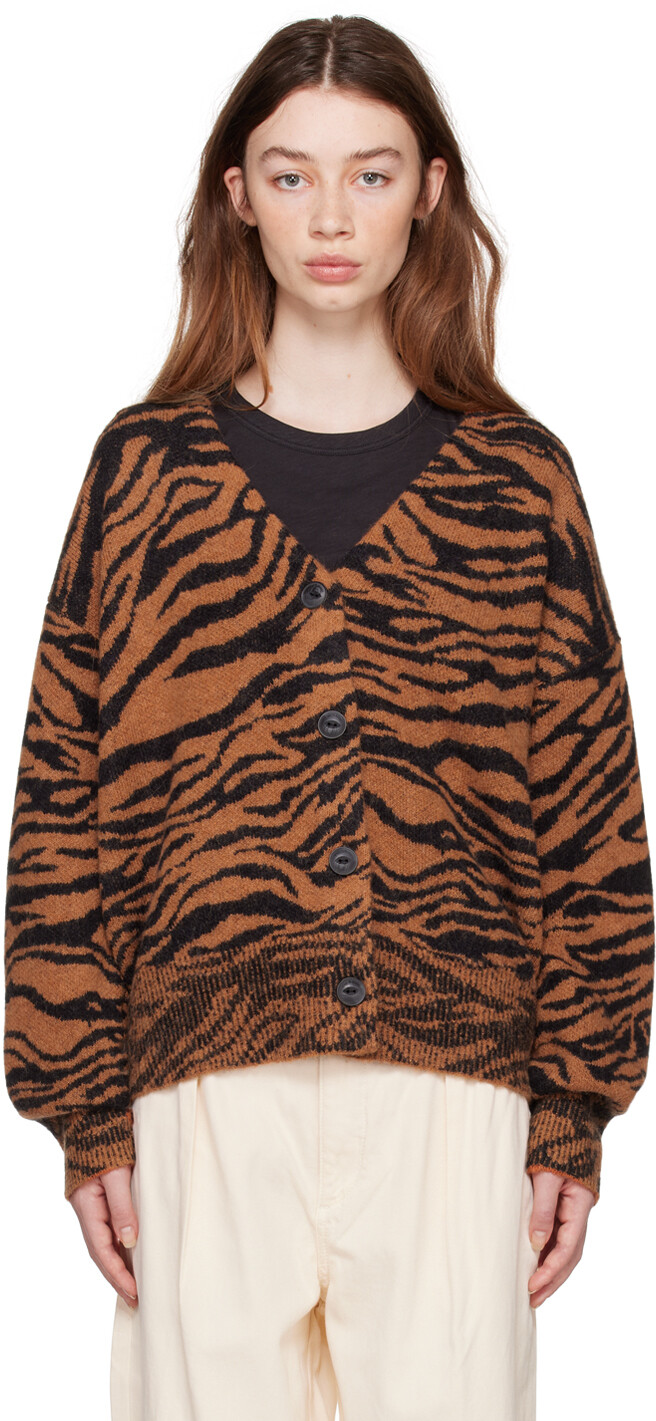 

Черно-оранжевый кардиган Sarah Tiger rag & bone