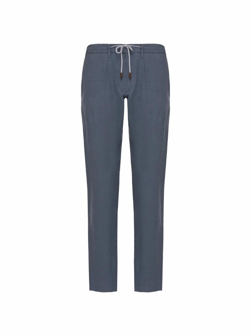 

Льняные прямые брюки Eleventy