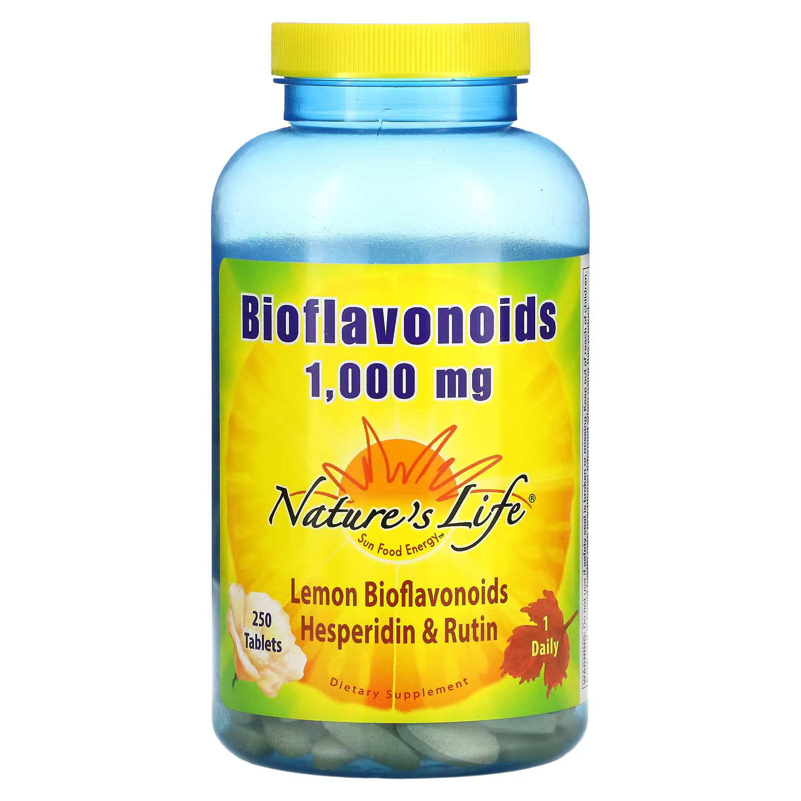 Nature's Life, Биофлавиноиды, 1000 мг, 250 таблеток nature s life биофлавиноиды 1000 мг 250 таблеток