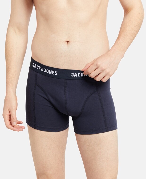 

Трусы-боксеры, 3 шт. Jack & Jones, черный