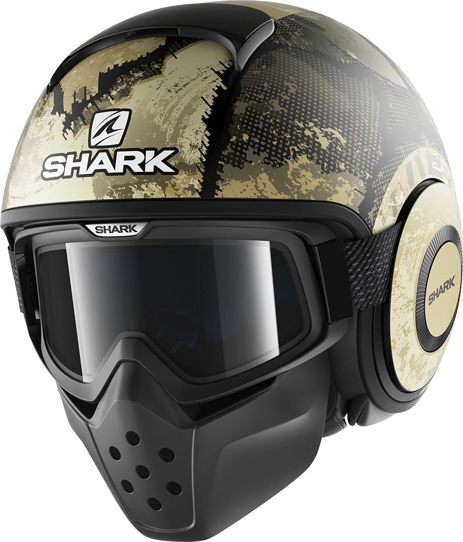 

Шлем Shark Drak Evok Mat с логотипом, песочный