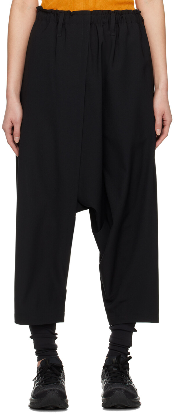 

Черные базовые брюки 132 5. ISSEY MIYAKE, Черный