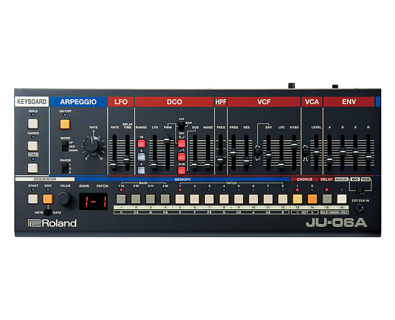 

Синтезатор звукового модуля Roland JU-06A JU-06A Sound Module Synthesizer