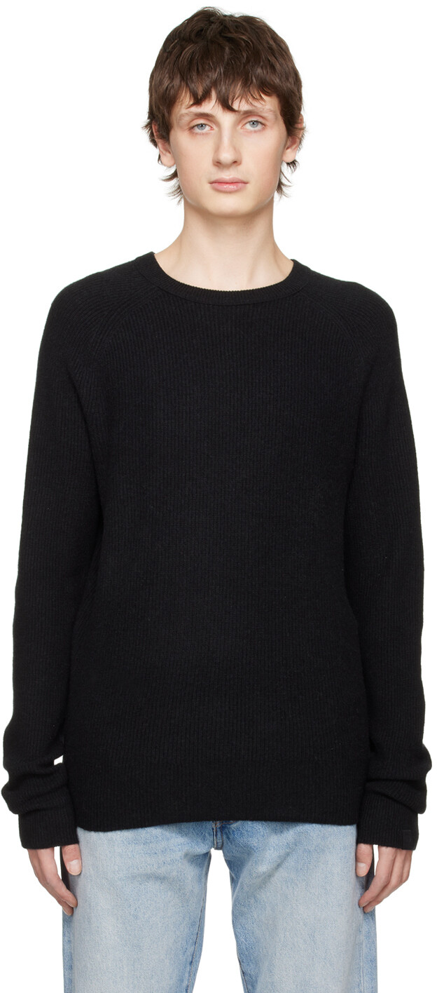 

Черный свитер с пирсом rag & bone