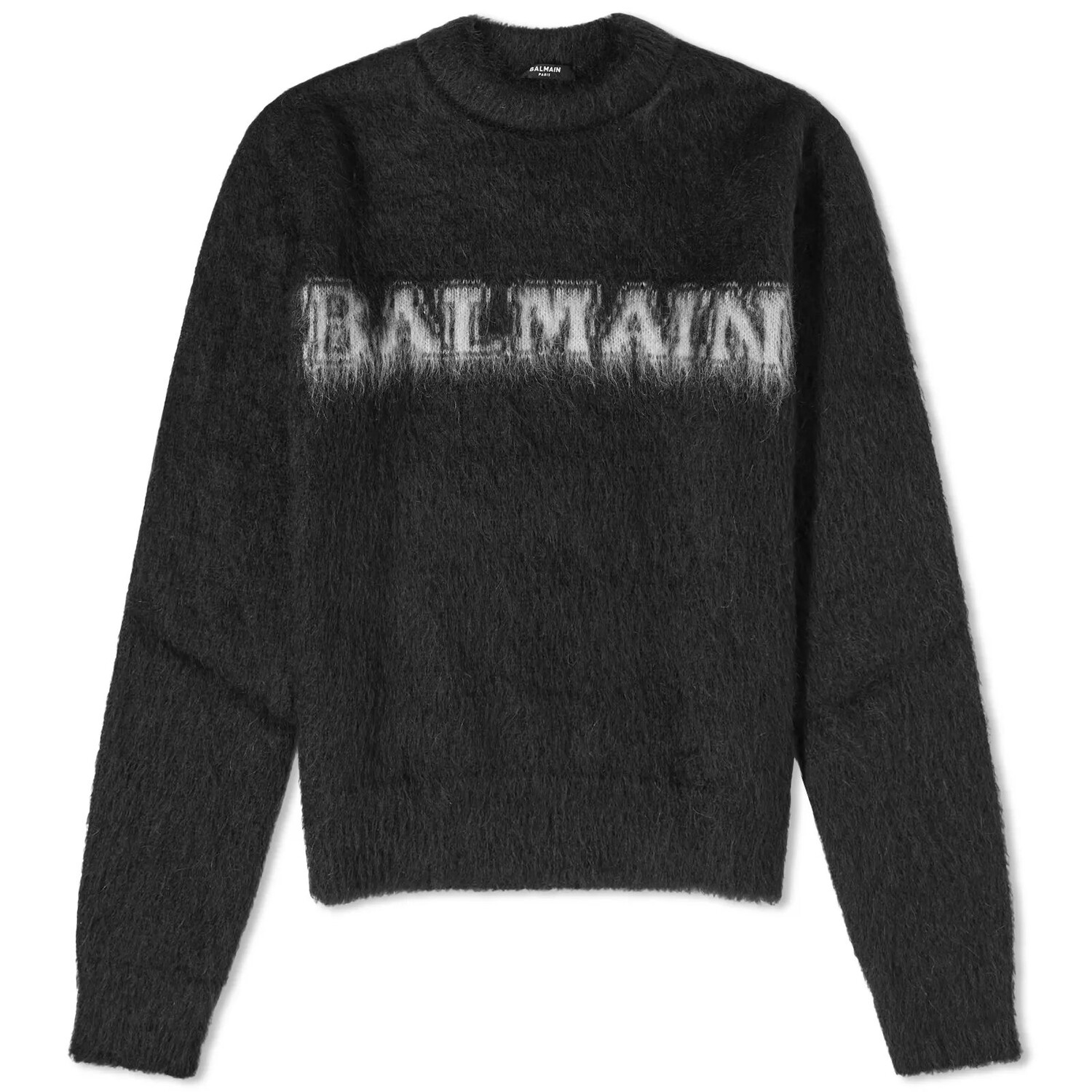 

Джемпер Balmain Brushed Mohair Logo, черный