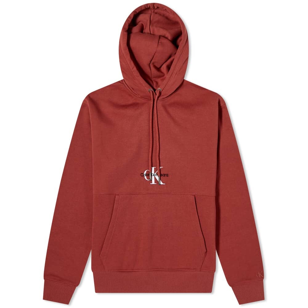

Толстовка Calvin Klein Monogram Logo Hoody, Коричневый