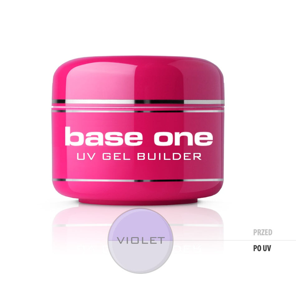 

Silcare Гель для наращивания ногтей Gel Base One Violet 30г