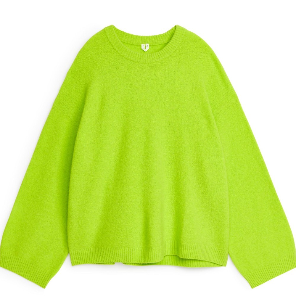 

Свитер Arket Alpaca Blend, зеленый