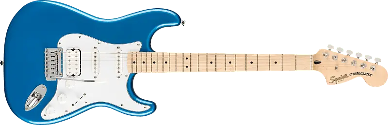 

Squier Affinity Stratocaster HSS Pack с кленовым грифом 15G Frontman Amplifier Lake Placid Blue Affinity Stratocaster HSS Pack with Maple Fretboard 15G Frontman Amplifier