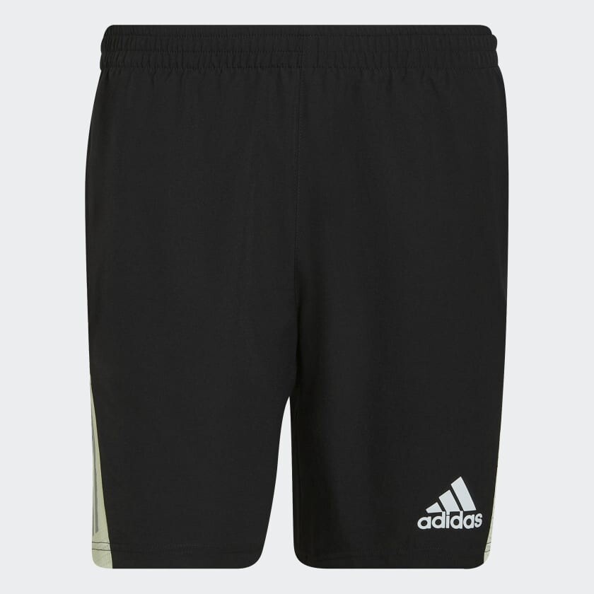 

Шорты adidas Own the Run, черный/светло-зеленый